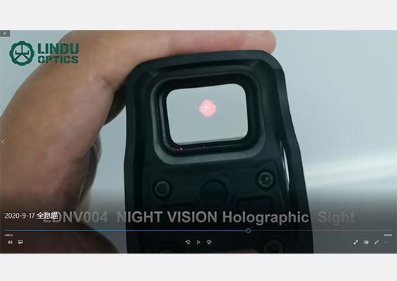 Viseur holographique pour armes