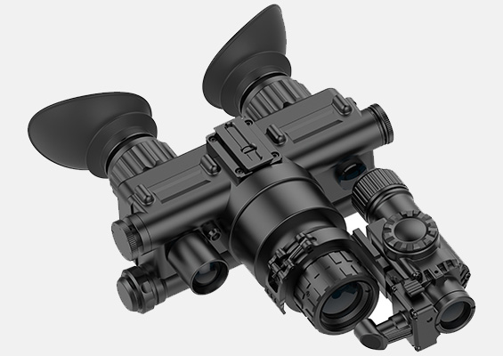 Clip de vision nocturne Lindu sur dispositif d'imagerie thermique COTI sur lunettes